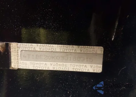 2003 Toyota Camry Xle из США, поврежденный, VIN 4T1BE30K03U188315